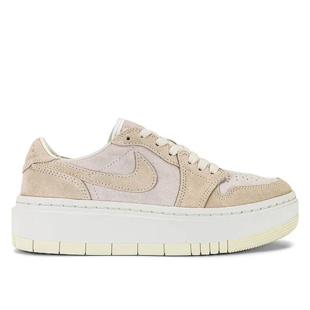 Nike Air Jordan 1 Elevate Low Sneaker in Sail & Coconut Milk
